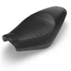 Black Pleated Seat Covers for New Classic 350