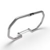 Silver Octagon Engine Guard for Meteor 350