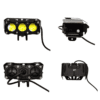 Mega Drive 3 Lens Dual Color Led Fog Lights