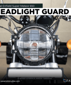 HEADLIGHT GUARD TYPE-1 BLACK STAINLESS-STEEL