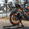 TVS Apache RTR 200 4V - Black Paddock Stand - Mototorque
