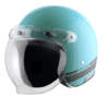 AXOR Retro Jet Sportz S13 Helmet Blue Black