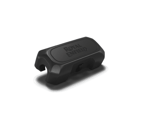 Black Rally Handlebar Pad For RE HIMALAYAN 450