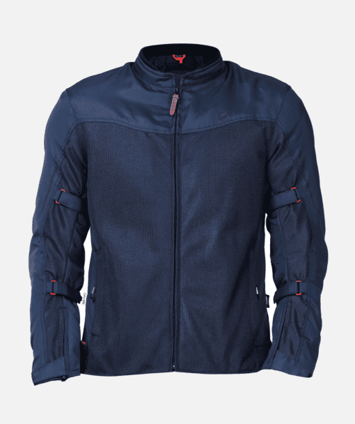 Solace Thrift Mesh Jacket Schema Blue
