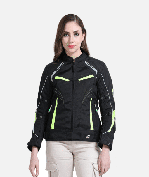 Solace Asmi Ladies Jacket V3.0(Black & Neon)