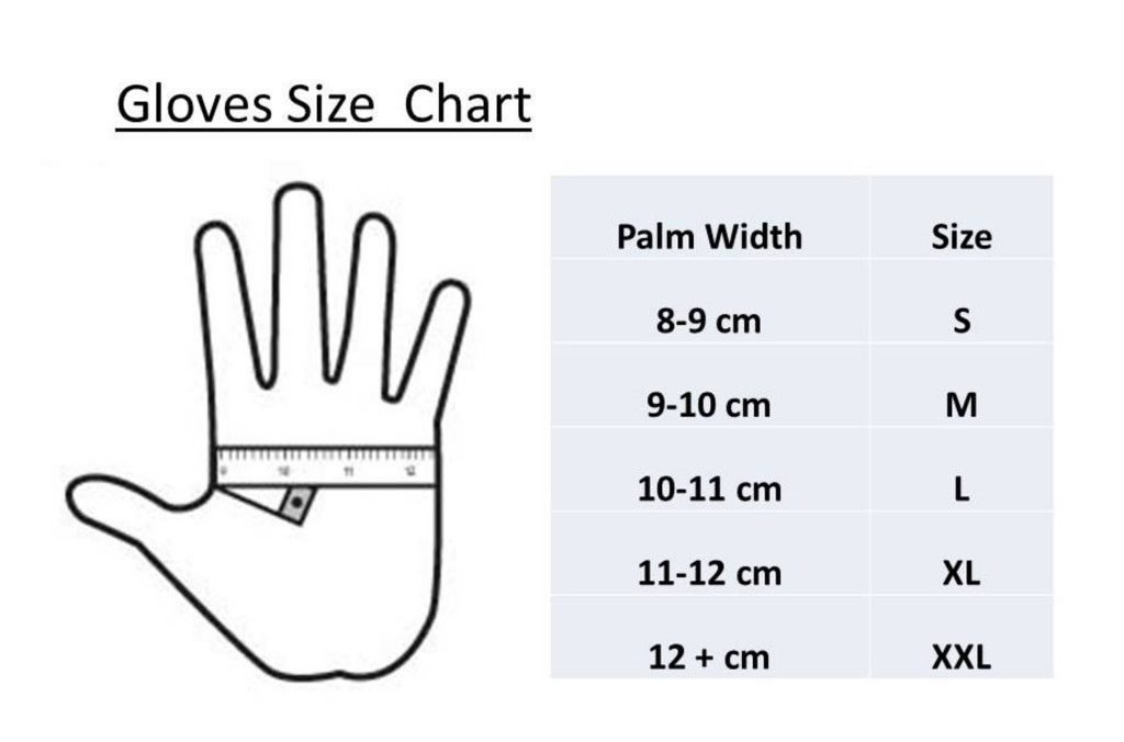 gloves size