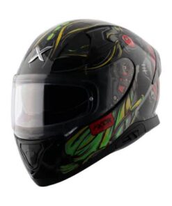 Apex Seadevil Helmet Glossy Black Red