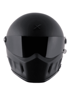 AXOR Retro Dominator Dull Black Helmet Riders Junction