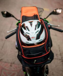 Bike Tank Bag with helmet 1