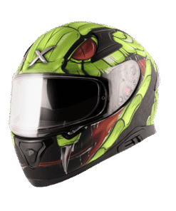 Apex Venomous Helmet Dull Black Neon Green