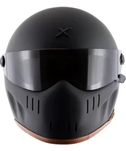 axor retro rogue dull black helmet