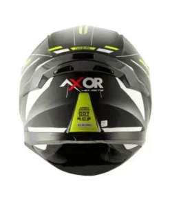 axor apex turbine gloss full face helmet black flu yellow 3