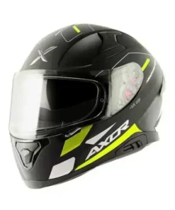 axor apex turbine gloss full face helmet black flu yellow 1 2