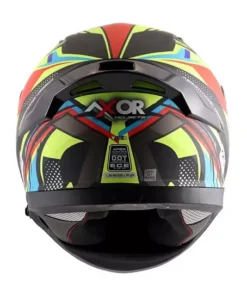 axor apex vivid matt helmet black flu yellow 2