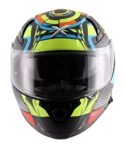axor apex vivid matt helmet black flu yellow 5