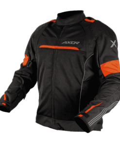 AXOR CRUISE 2 Riding Jacket BLACK ORANGE