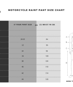 Rain Over Pants for Bikers Raida