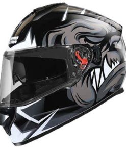 STUDDS DRIFTER D1 DECOR BLACK N4 HELMET Riders Junction