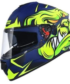 STUDDS DRIFTER D1 DECOR MATT BLUE N5 HELMET Riders Junction