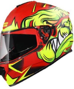 STUDDS DRIFTER D1 DECOR MATT RED N5 HELMET Riders Junction
