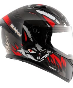 Vega Bolt Bunny Black Red Helmet Riders Junction 2