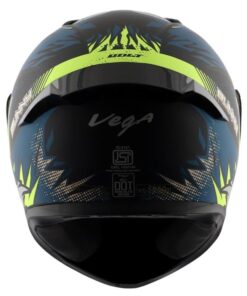 Vega Bolt Bunny Matt Black Blue Helmet Riders Junction 1