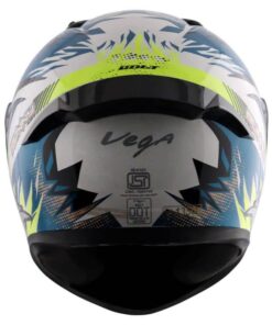 Vega Bolt Bunny White Blue Helmet Riders Junction 2