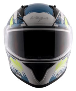 Vega Bolt Bunny White Blue Helmet Riders Junction