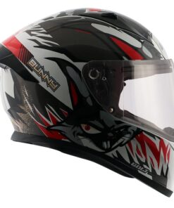 Vega Bolt Bunny White Red Helmet Riders Junction
