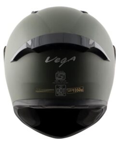 Vega Bolt Dull Battle Green Helmet Riders Junction 1