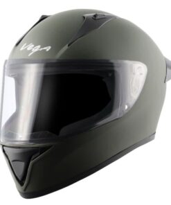 Vega Bolt Dull Battle Green Helmet Riders Junction