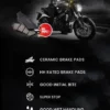 Vesrah Kawasaki Versys 1000 Brake Pad Front and Rear Ceramic Riders Junction