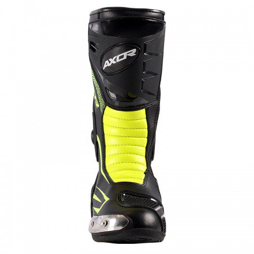 neon green motorcycle boots