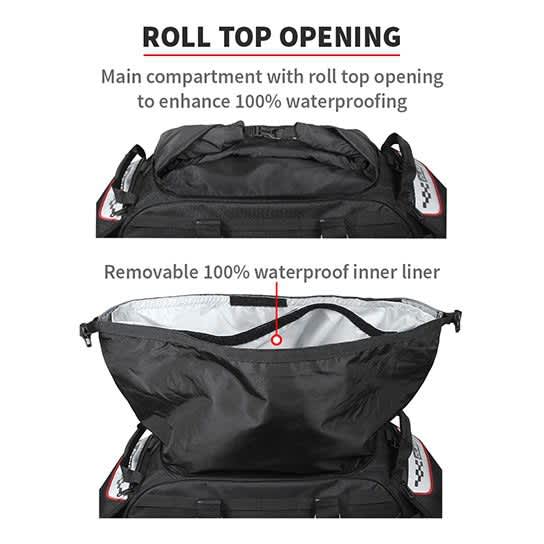 Buy Viaterra Claw Mini Fully Waterproof Tailbag for Bikes 48L Online