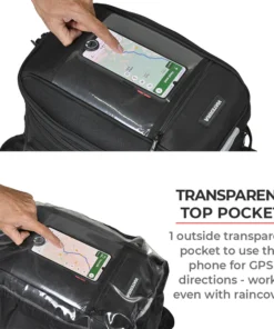 ViaTerra Fly Universal Strap Based Tank Bag for Bikes