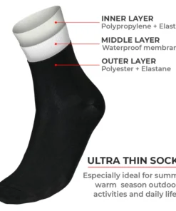 Ultra Thin Fully Waterproof Socks
