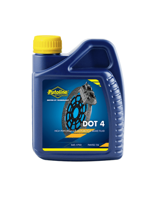 DOT 4 Brake Fluid productinformatie. - Putoline