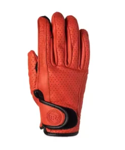 Royal Enfield Summer Red Womens Riding Gloves2
