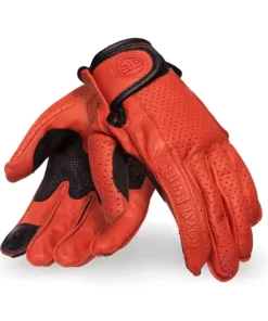 Royal Enfield Summer Red Womens Riding Gloves4