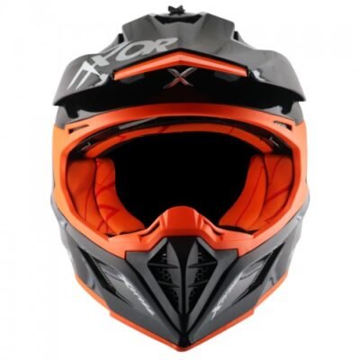 Axor X-Cross Off Road Helmet Matt Black Orange