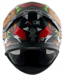 Apex Falcon Mens Helmet Matt Black Red