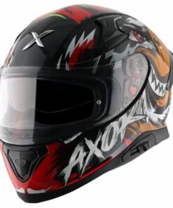 Apex Falcon Helmet Dull Black Red