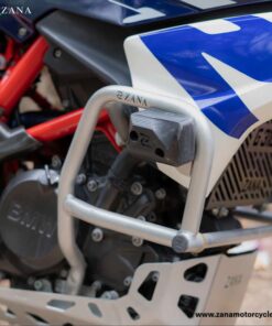 BMW G310R Silver Lower Engine Guard with Puck