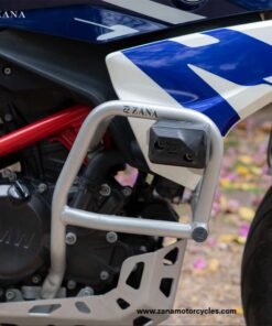 BMW G310R Silver Lower Engine Guard with Puck