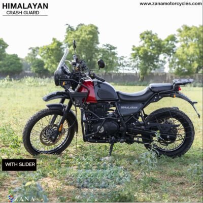 Black Leg Guard with Slider for Himalayan BS6 (2021-22)