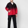 Black and Red Stylish Raincoat Set for Men