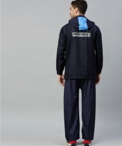 Blue Hues Stylish Raincoat for Mens