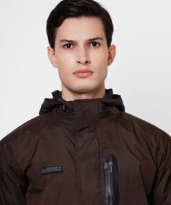 Deep Brown Raincoat Set for Mens