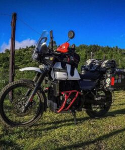 Red Engine Frame for Himalayan BS6 and Scram 411