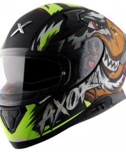 Apex Falcon Helmet Dull Black Neon Yellow
